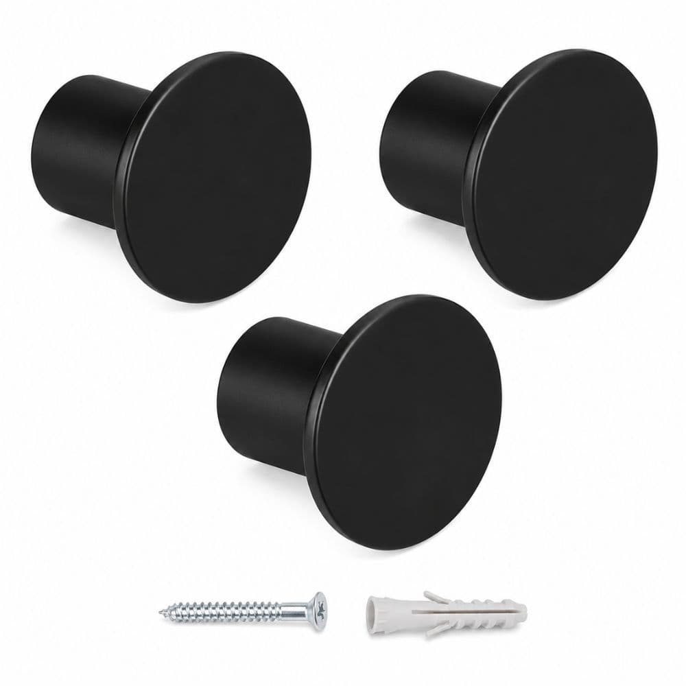 Kit 3 Pinos Suporte Parede Bolsa Roupa Espelho Adnet Premium