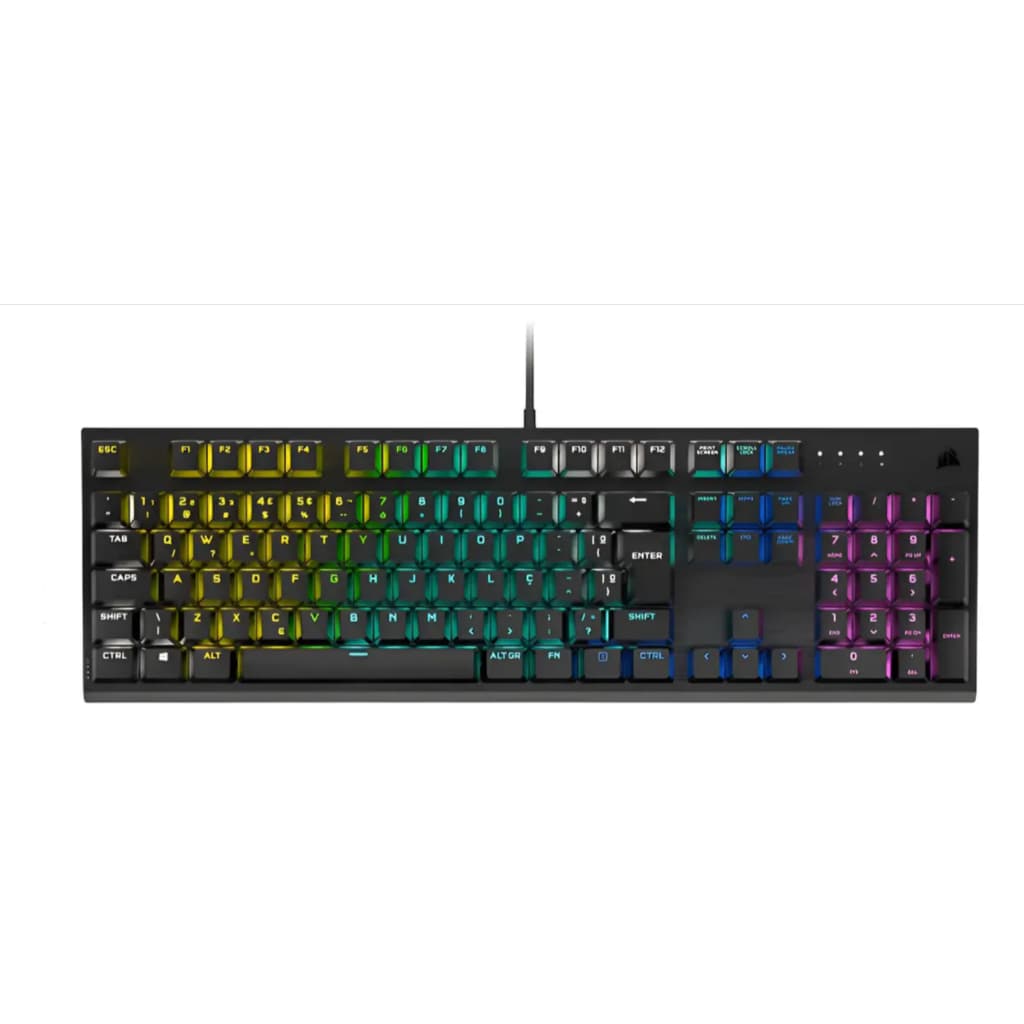 Teclado Gamer Corsair Rgb K60 Pro Com Fio Ch-910d019-sp