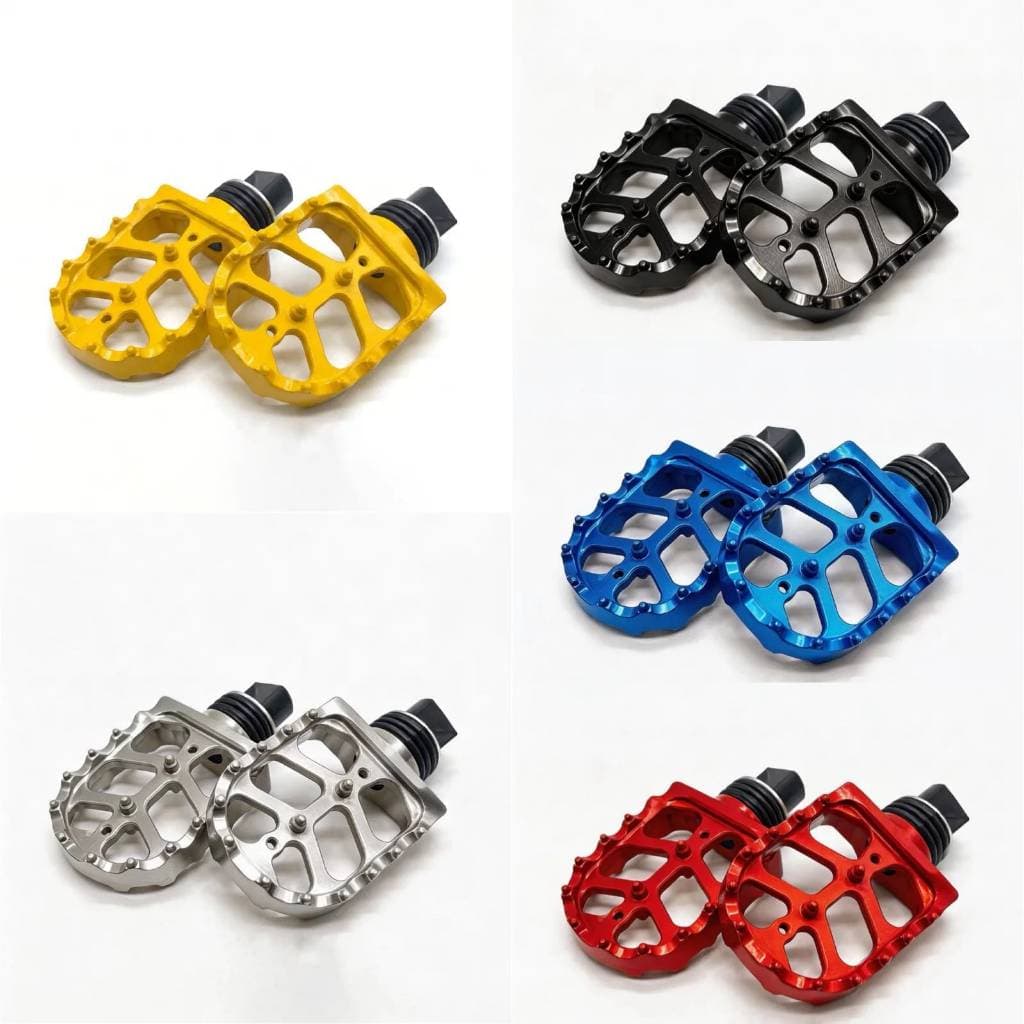 Novo Pedaleiras Esportiva Universal Para Moto/Pedaleiras Premium para Motocicleta – Estilo, Resistência e Segurança