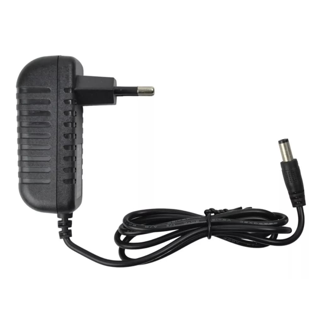 FONTE ESTABILIZADA CHAVEADA BIVOLT AUTOMATICA 6V 1AMP. PLUG P4 2,1MM COM LED