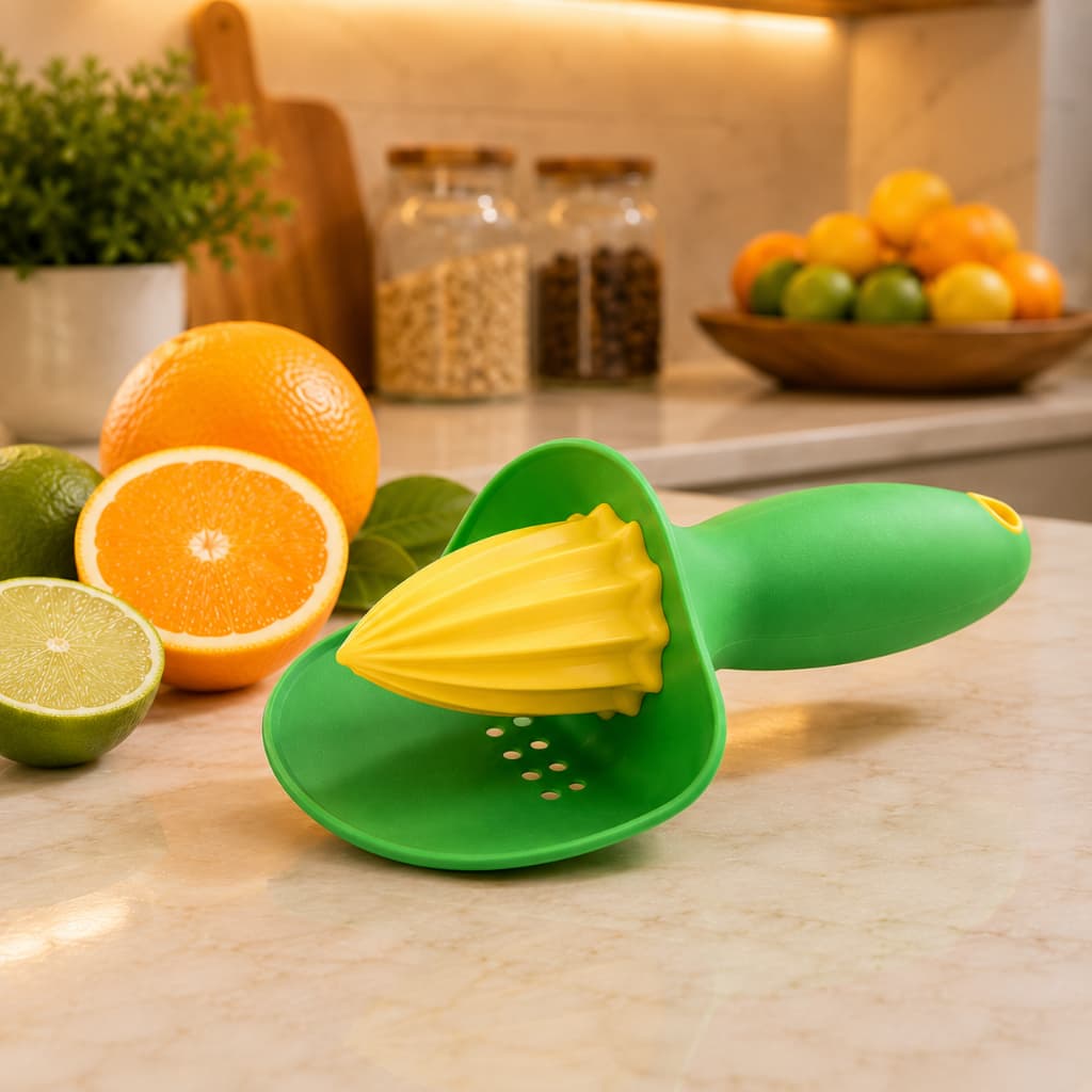 Espremedor De Silicone Suco Separa Semente Laranja Limão