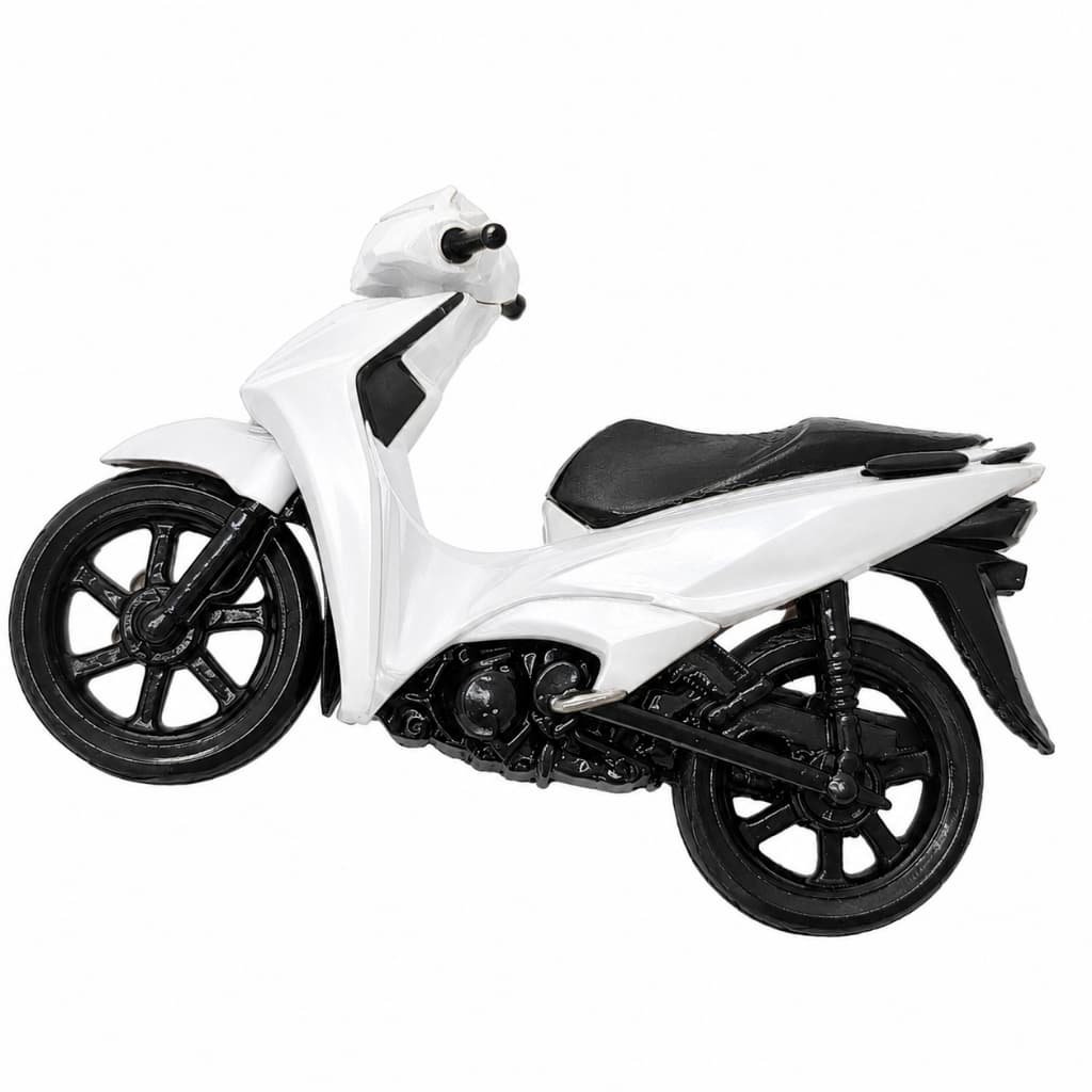 Chaveiro Moto Biz Miniatura Personalizada em Impressão 3D