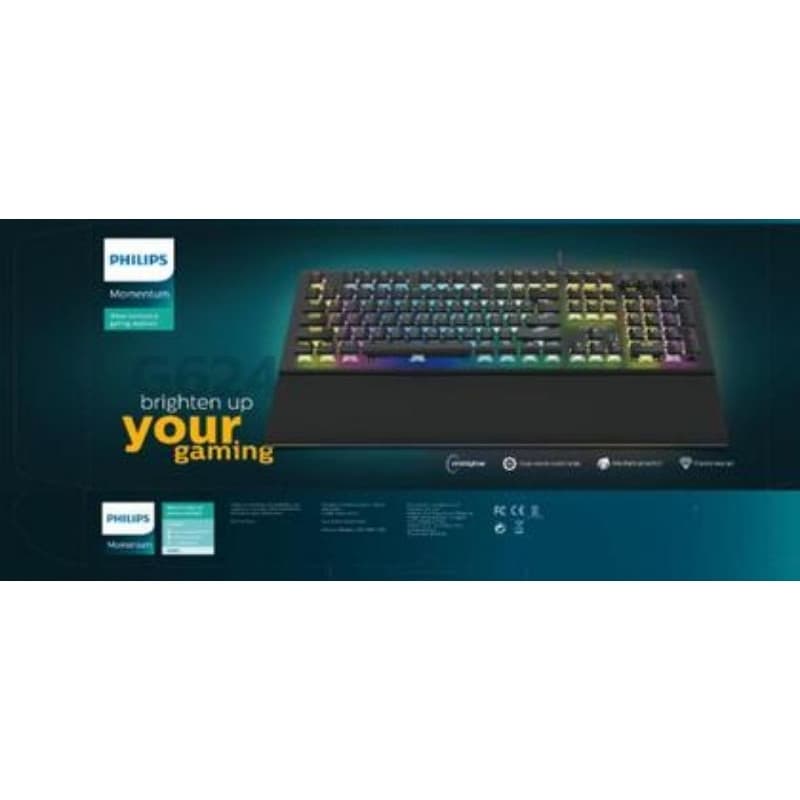 Teclado Usb Philips Spk8624