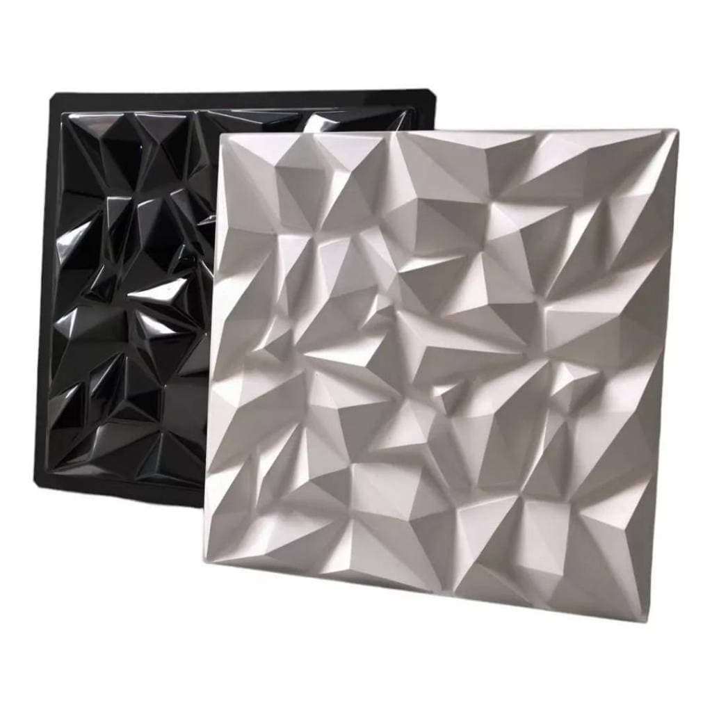 Forma 3d Para Gesso e Cimento Modelo Diamante 40x40