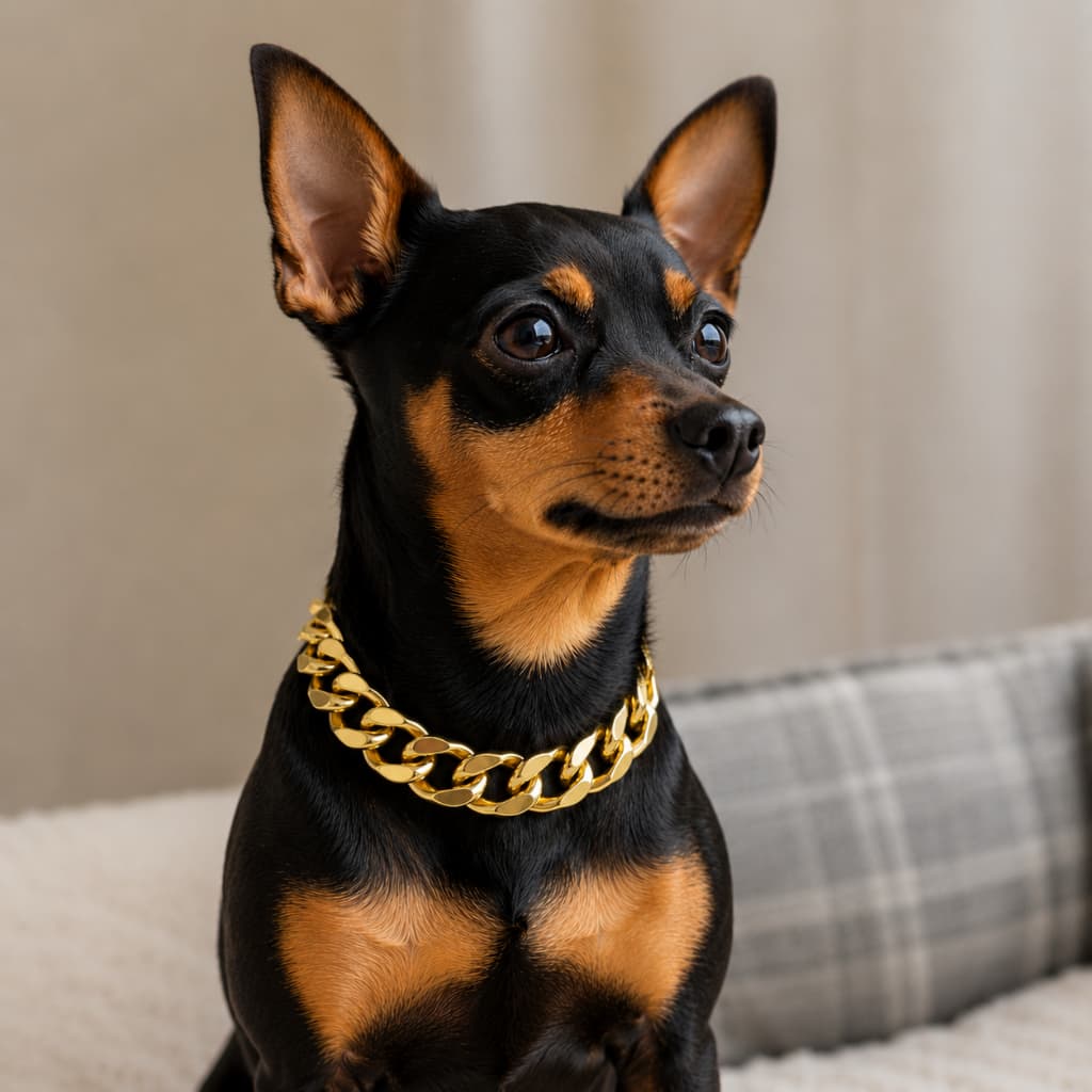 colar para cachorro e gato estilo corrente colar ostentação para pet