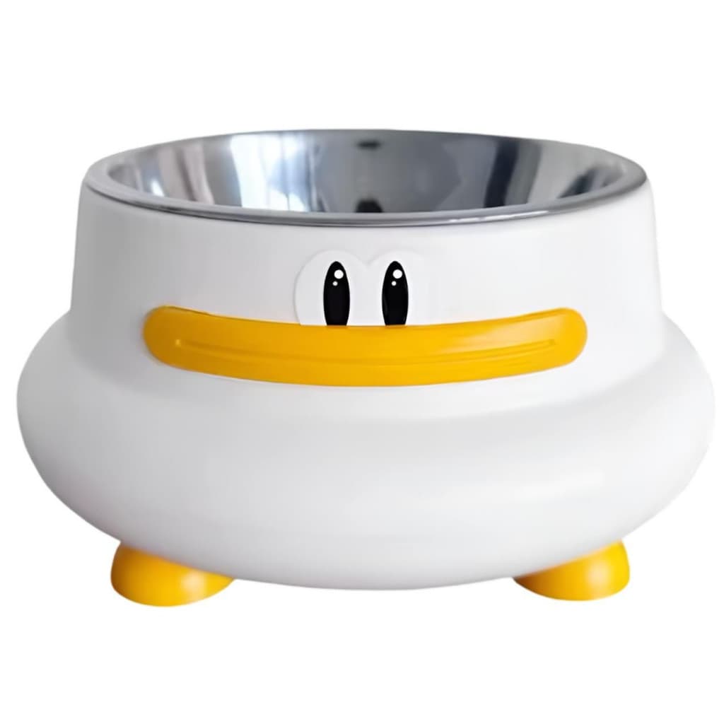 Comedouro 2 Em 1 Com Comedouro Lento Divertido Para Cães E Gatos