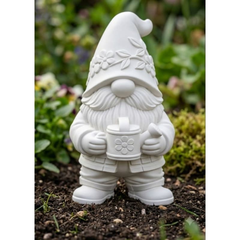GNOMO DE JARDIM COM REGADOR, DECORAÇÃO/CASA/AMBIENTE/JARDIM