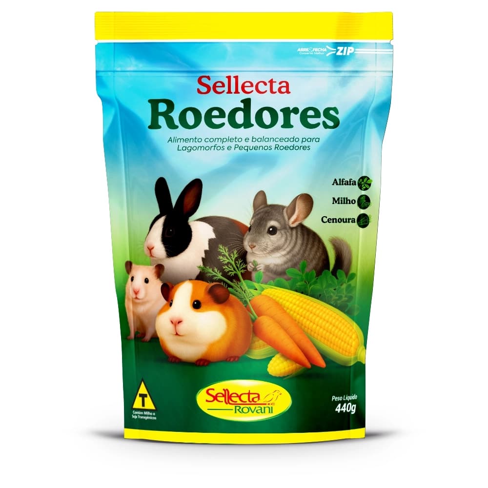 Sellecta Extrusado Roedores - 440 G