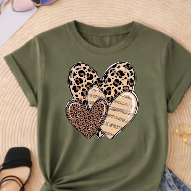Blusa Feminina Plus Size Manga Curta 100% Algodão Malha Premium