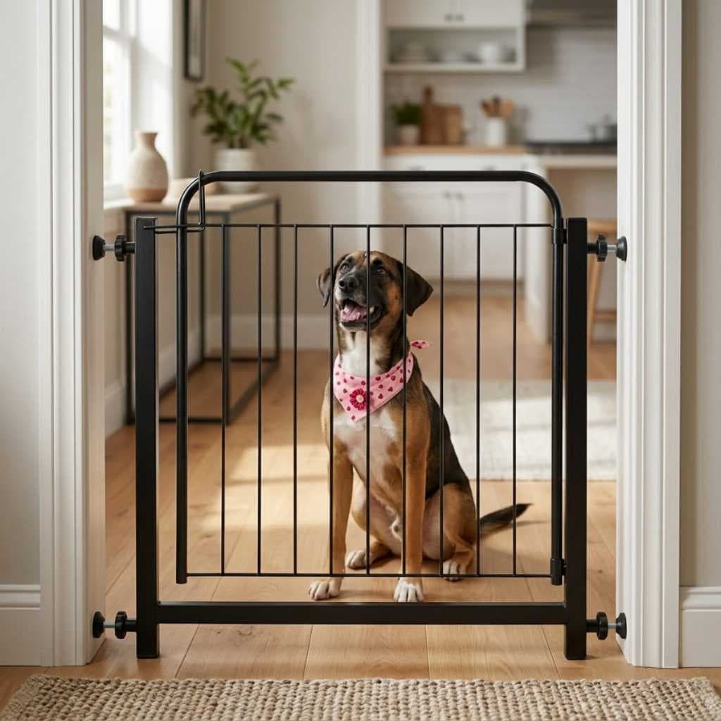 Portão de Segurança  com Instalação Sem Furos para Pet e Bebê