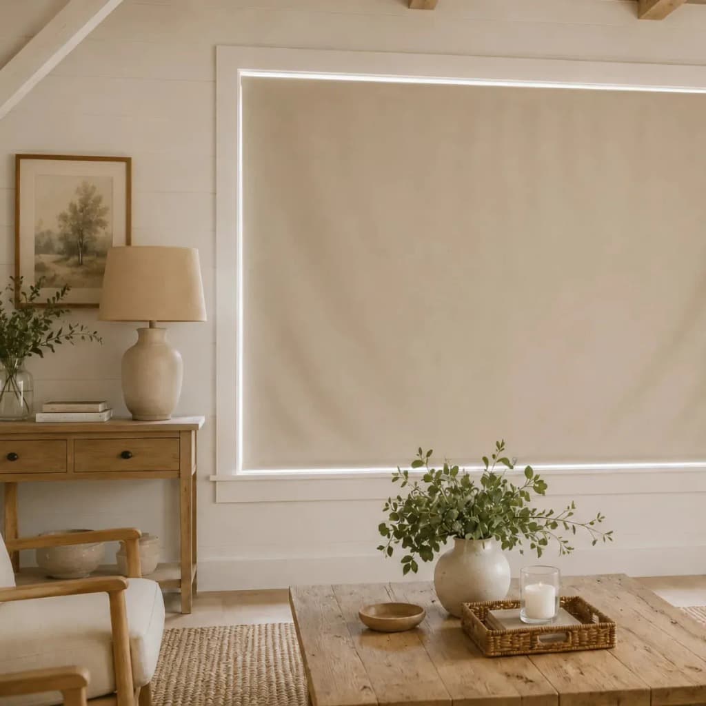 Cortina Blackout 100% Duo Bege com Velcro 200x140 cm Bloqueio de Luz Fácil Instalação Sem Furos para Janela Quarto Sala