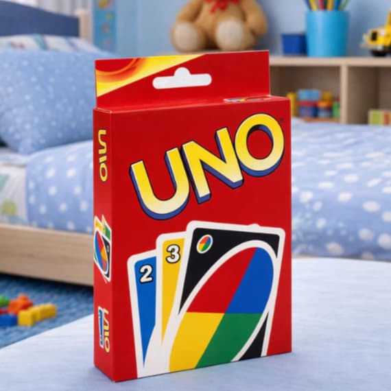 UNO Preto/vermelho Minimalista Edição Limitada Design Exclusivo e Clássico - Genérico Mattel