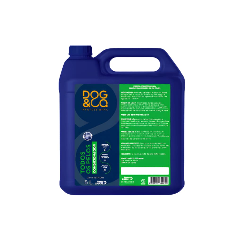 Condicionador Dog&Co. Profissional Todos os Pelos p/ Cães 5 Litros