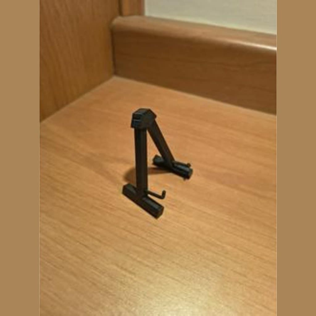 Kit com 4 Tripés para Miniaturas de Guitarra (Mini Guitarra não inclusa) - Presente Dia dos Pais