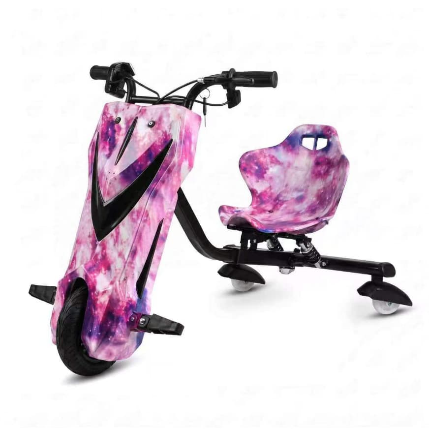 Triciclo Elétrico Infantil 350W - bluetooth e LED Colorido
