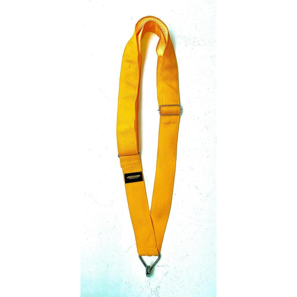 Talabarte 1 Gancho Profissional Para Percussão Surdo Timbal Ajustável - AMARELO