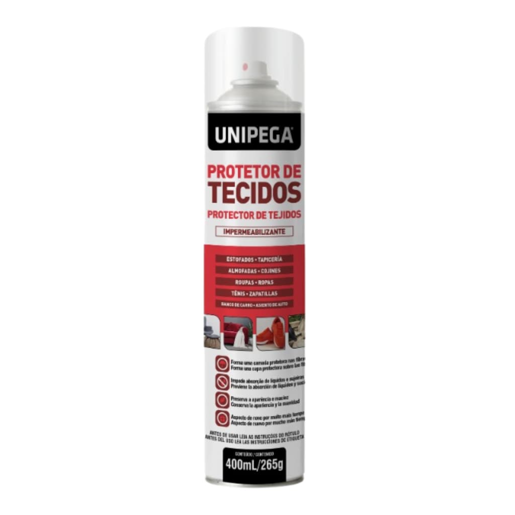 PROTETOR IMPERMEABILIZANTE TECIDO 400 ML UNIPEGA PROMOÇÃO