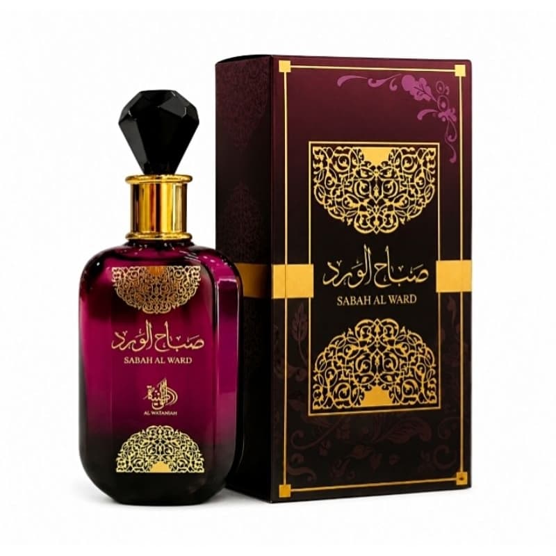Perfume Feminino Árabe Sabah Al Ward 100ml - Doce e Sofisticado com Fixação Longa original