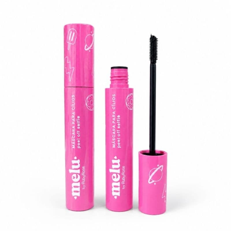 Máscara de Cílios Melu Rosa Peel Off Selfie - Melu by Ruby Rose