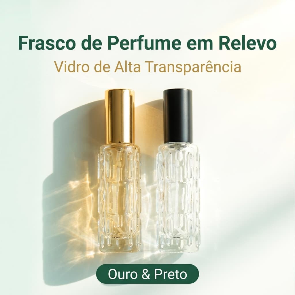 Mini Frasco Portátil 10ml Spray Vazante para Transferir Perfume Alta Qualidade