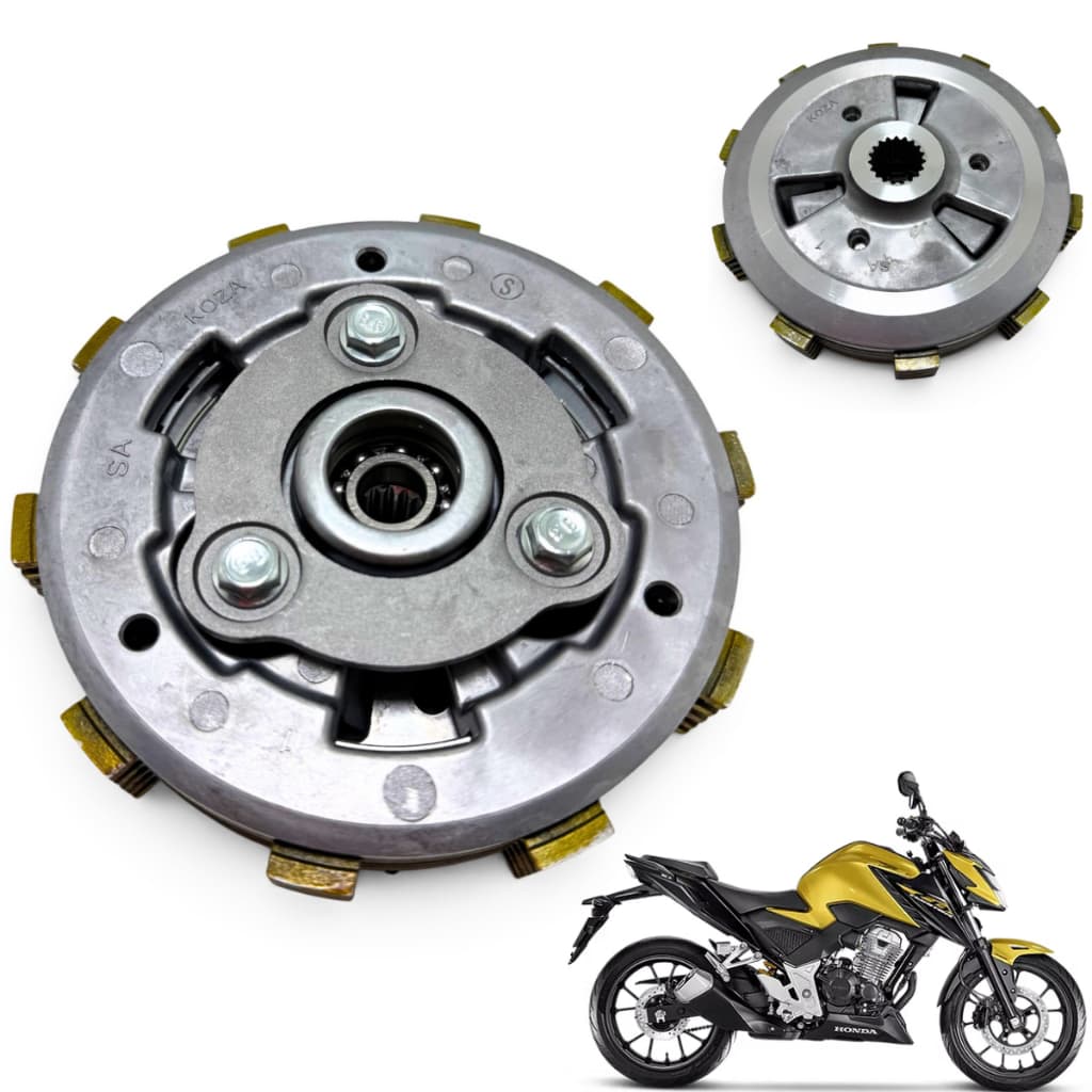 Kit Embreagem Cb 300f 2023 a 2026 Sahara 300 2023 a 2026