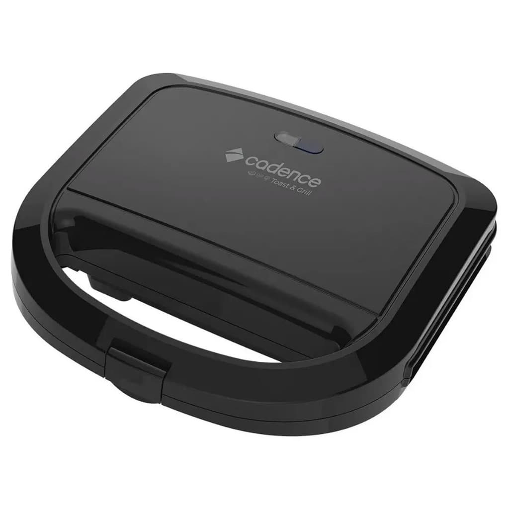 Sanduicheira Elétrica  750w Preta Cadence Preto San260 Toast & Grill