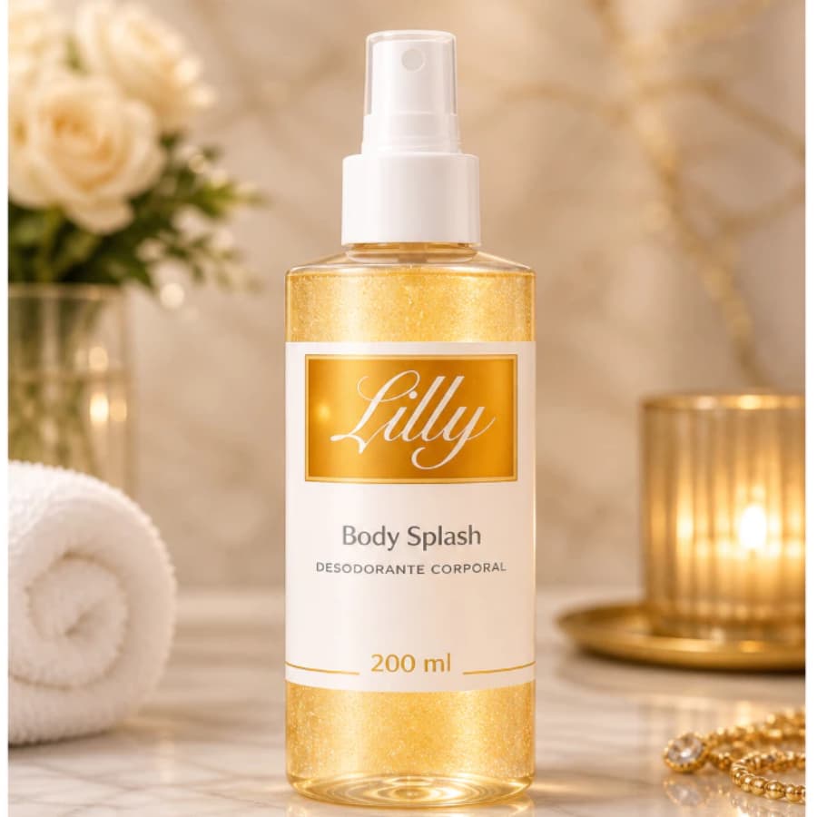 Body Splash Encanto Lily + Florata Rose Feminino 200ml
