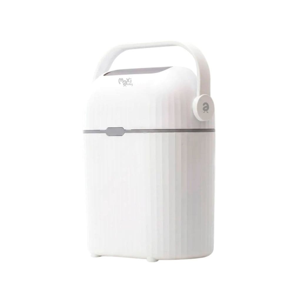 Lixeira Mágica Antiodor Descarte De Fraldas Quarto Bebê Tampa Giratória 9L Freshcan Maxi Baby