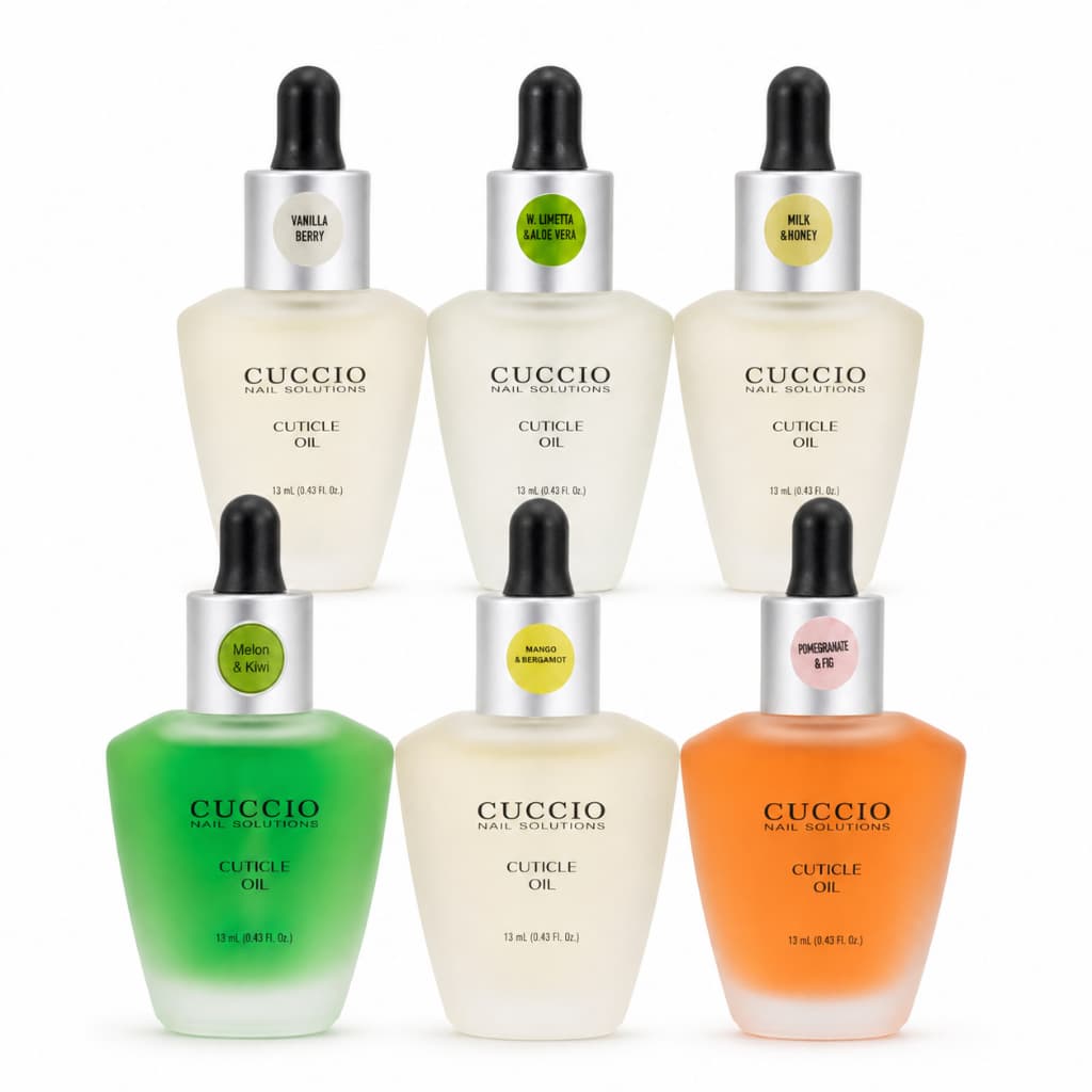 Óleo Hidratante para Cutículas Cuccio Pro 13ml Profissional para Unhas e Manicure com Fragrâncias