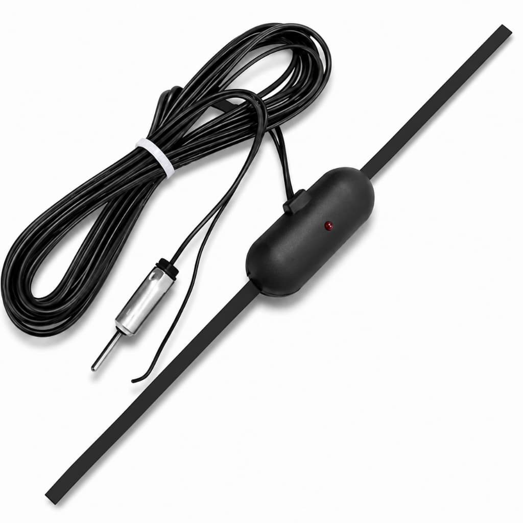 Antena Automotiva Interna Amplificada FM Universal 12V Para Carro AM/FM Alta Recepção