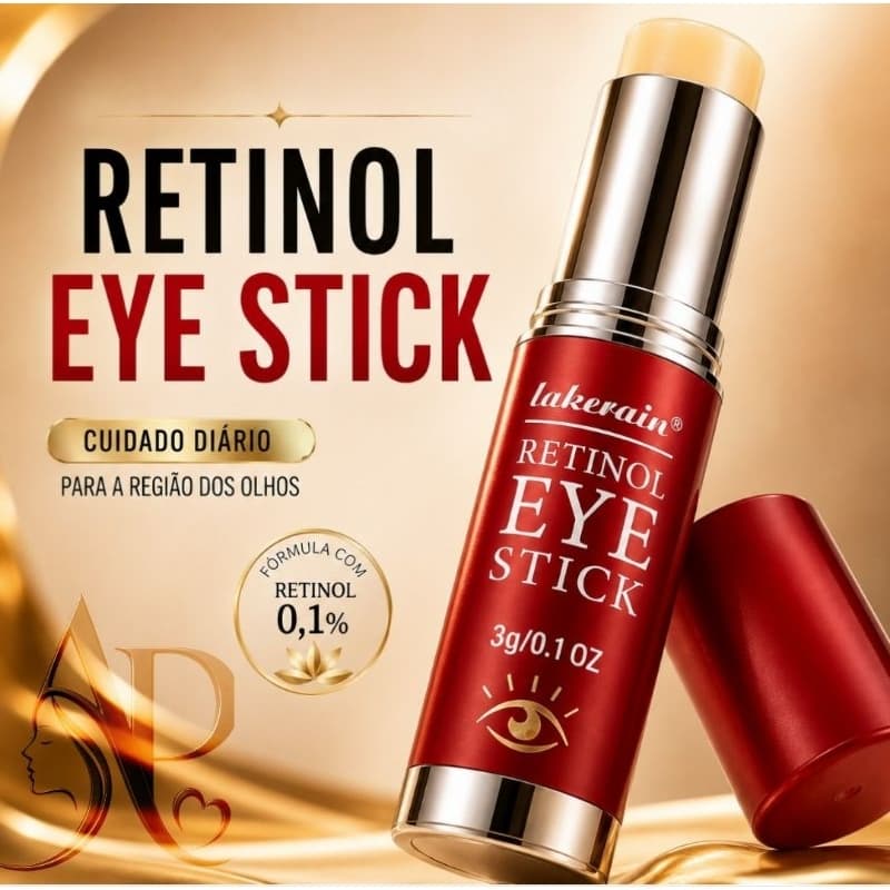 Creme Para Os Olhos Com Retinol : Remove Bolsas , Melhora As Olheiras E Hidrata A Área Dos olhos
