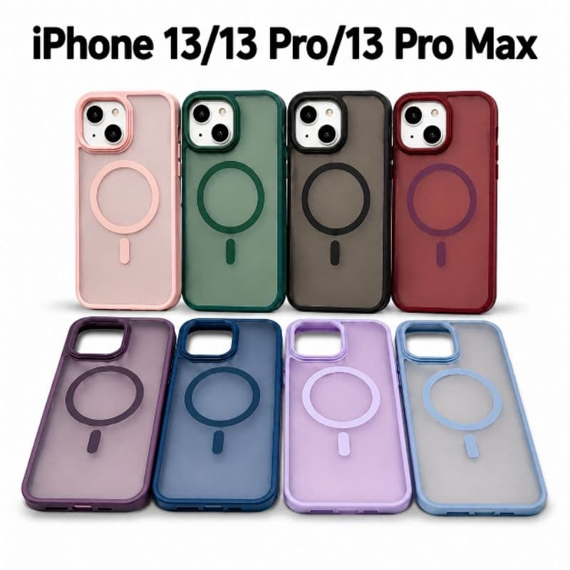 Capinha Magnética Magsafe para iPhone 13 / 13 Pro / 13 Pro Max Anti Impacto Fosca Premium