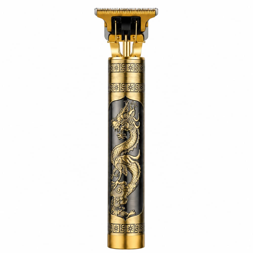Máquina De Cortar Cabelo Sem Fio Profissional Aparador Recarregável
