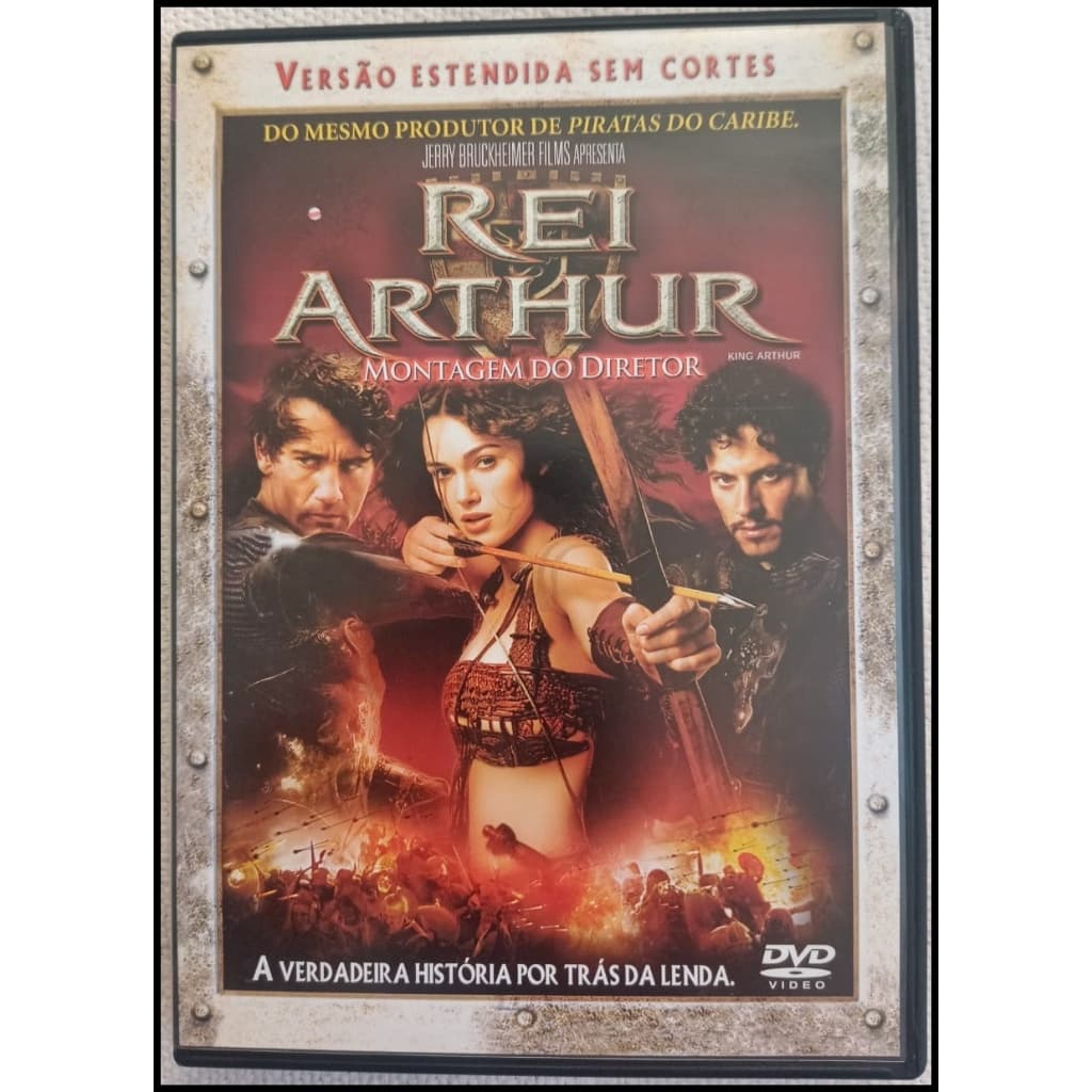 DVD Rei Arthur - Montagem do Diretor - Original