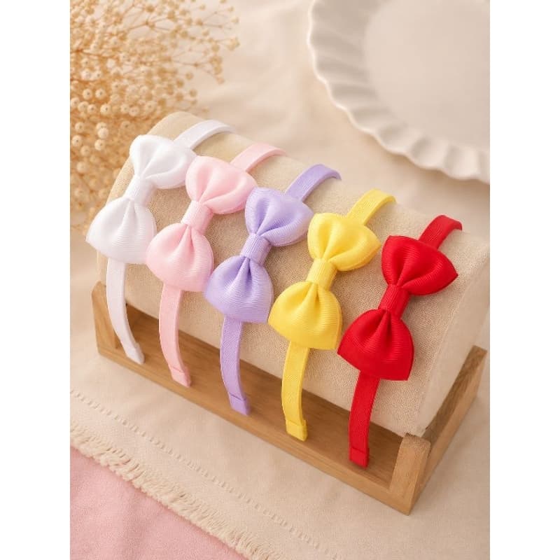 Kit tiara gravatinha laços de cabelo acessórios infantil moda lacinhos arcos diadema