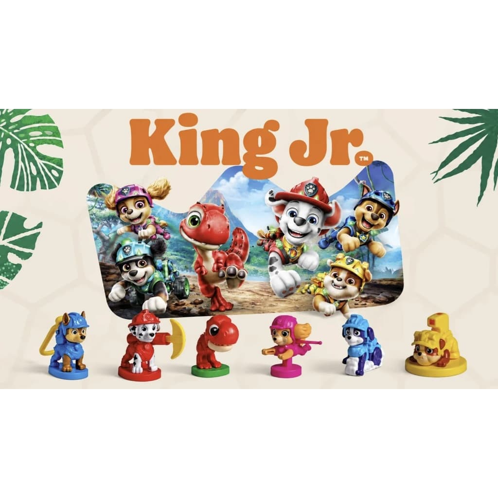 Brinquedo Coleção Patrulha Canina uma Aventura Dino Burger King