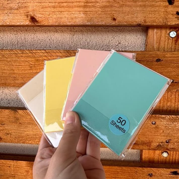 Bloco de Post-it Adesivo – 50 Folhas | Ideal para Recados, Estudos e Organização