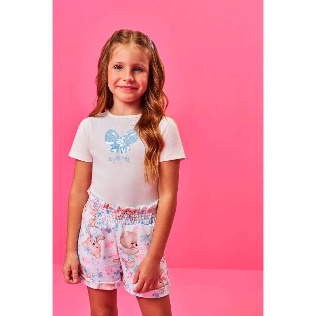 Conjunto Cinti Infantil Menina Ursinhos Encantados