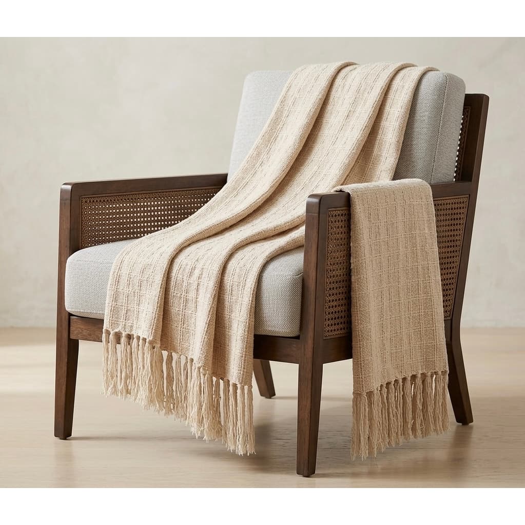 Manta Para Sofa E Poltrona Decoração Xale 1,2x1,8cm Promocao