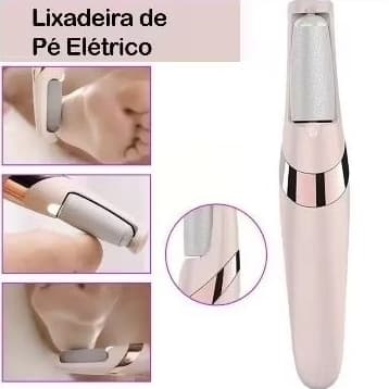 Lixa Lixadeira Elétrica De Pé ELÉTRICO Recarregável Gira 360° Conveniente