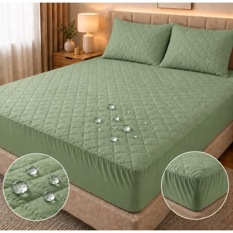 Protetor Para Capa de Colchão Impermeável Solteiro e Casal Matelado