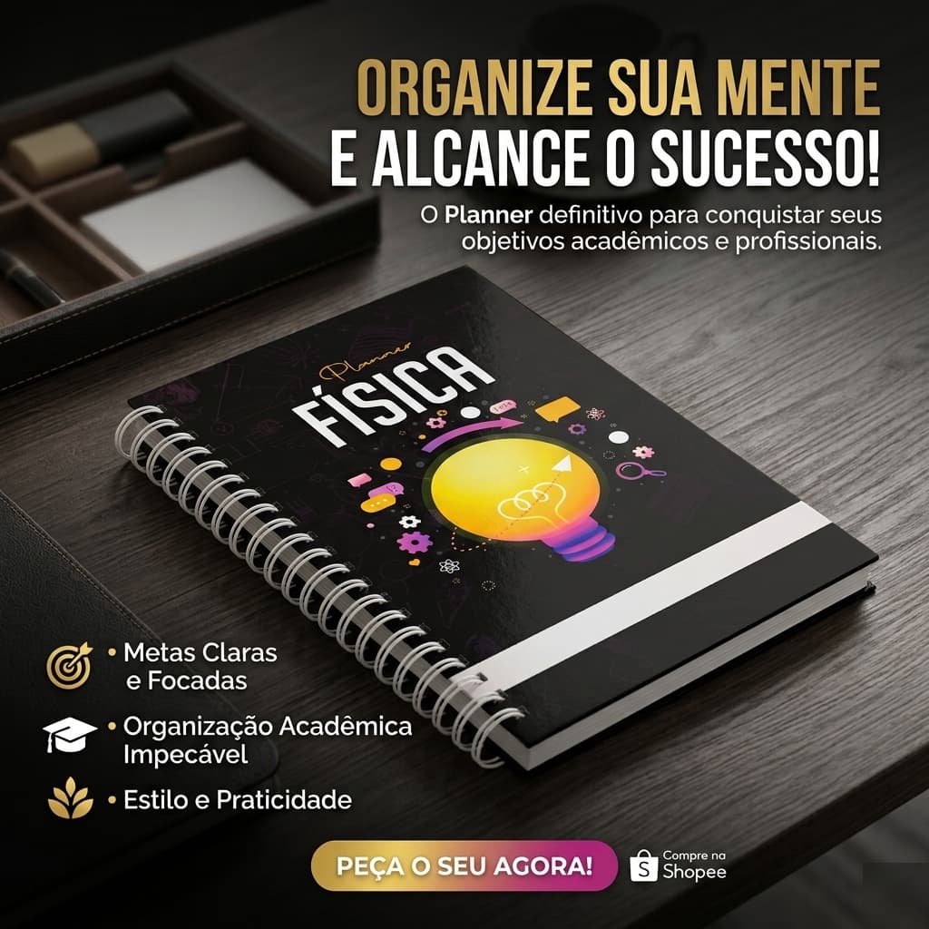 Planner para professor de Física