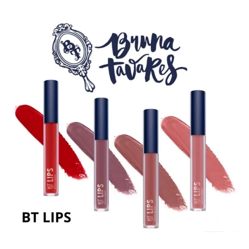 Batom Liquido Matte Bruna Tavares Bt Lips
