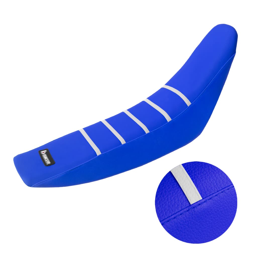 Capa de banco Gripper Ttr 230 Azul/Branco e Preto/Azul B.biker