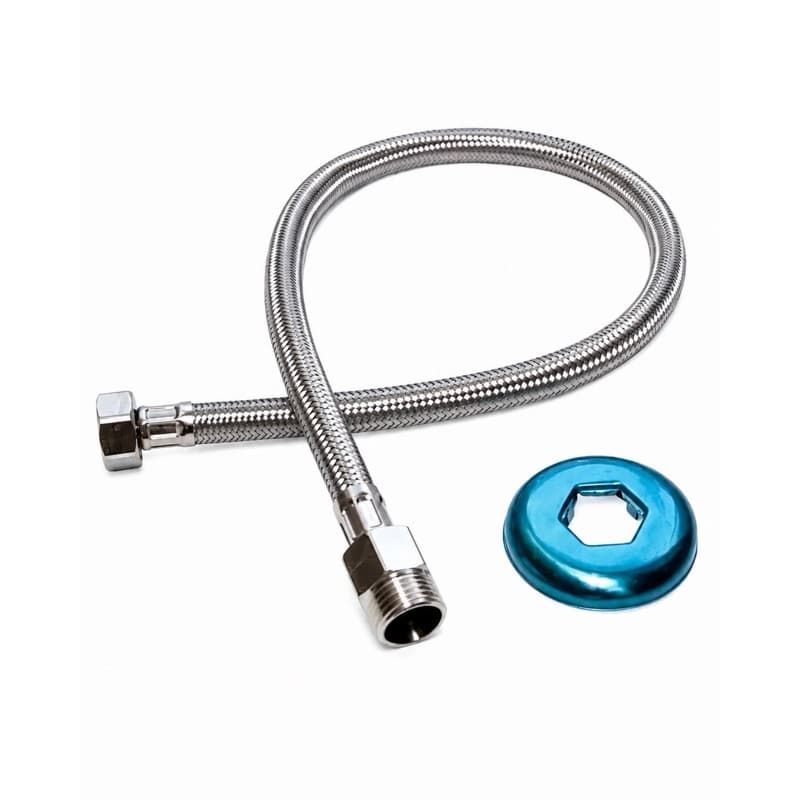 Engate Flexível Inox 30 cm - Alta Qualidade e Resistência