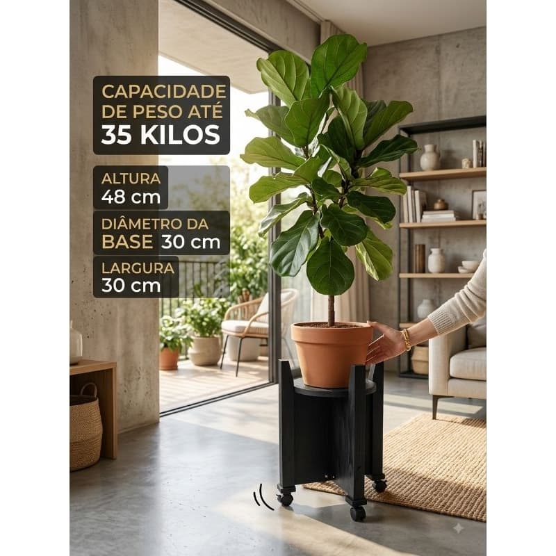Suporte para Vasos de Plantas