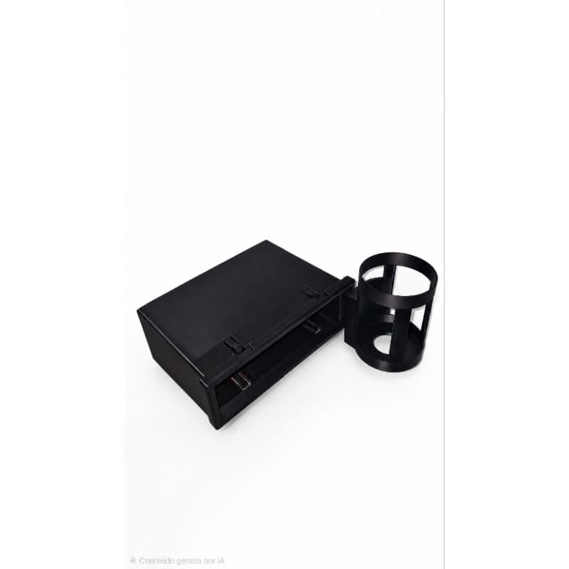Gaveta Porta Objetos 1 Din Chevrolet Astra Com Porta Copos Automotivo