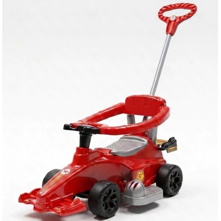 Quadriciclo Infantil Speed Flash Carrinho de Passeio Esportivo com Haste e Som Motoca Calesita