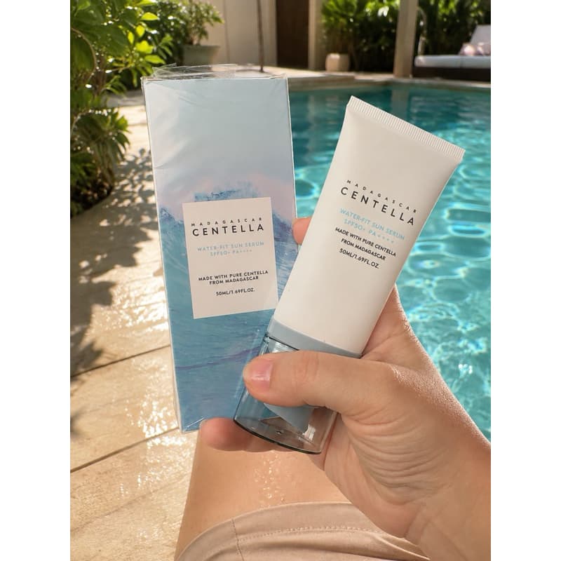 Protetor Solar CENTELLA 50ml com Proteção 50 UV - Hidratação serum Tecnologia Asiática Pele saudável e Jovem