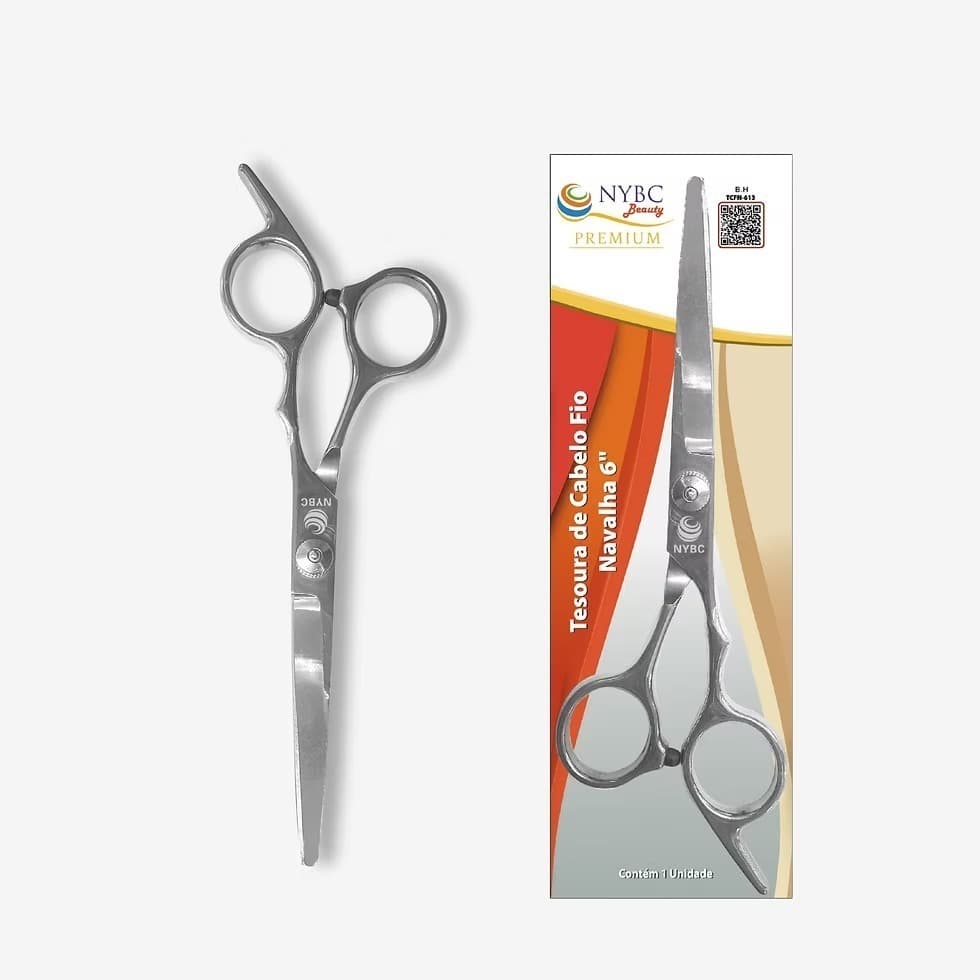 TESOURA DE CABELO DESBATADEIRA PREMIUM NYBC